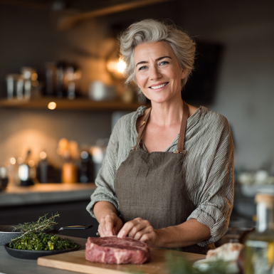 Спеціаліст консультує клієнта щодо правильного харчування